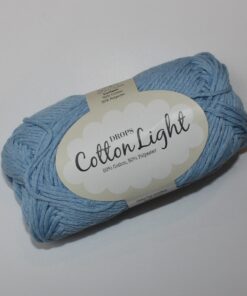 Drops garn Cotton Light - Isblå farve 08 - 50g online shopping billigt tilbud shoppetur