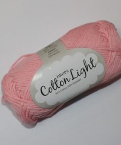 Drops garn Cotton Light - Lys rosa farve 05 - 50g online shopping billigt tilbud shoppetur