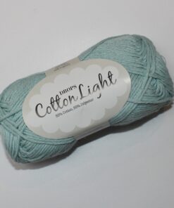 Drops garn Cotton Light - Mint farve 27 - 50g online shopping billigt tilbud shoppetur