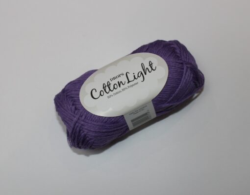 Drops garn Cotton Light - Violet farve 13 - 50g online shopping billigt tilbud shoppetur