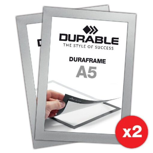 Durable duraframe A5 der selbstklebende info-rahmen 2 pack online shopping billigt tilbud shoppetur