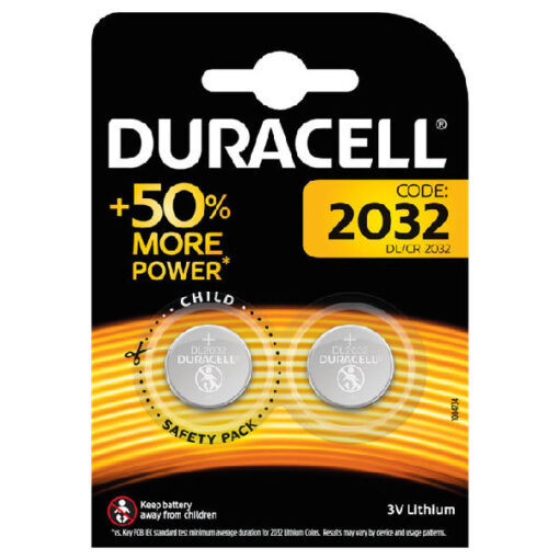 Duracell 2032 batteri DL/CR 3V lithium 2 pack online shopping billigt tilbud shoppetur