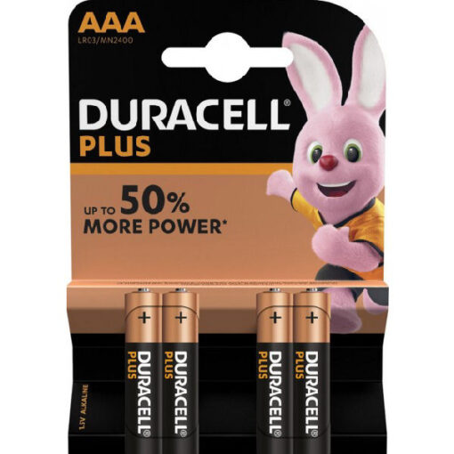 Duracell plus batteri AAA LR03/MN2400 4 pack online shopping billigt tilbud shoppetur