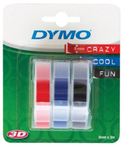 Dymo 3D prægetape crazy cool fun 9mm x 3m online shopping billigt tilbud shoppetur