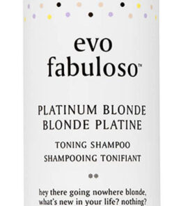 EVO fabuloso platinum blonde toning shampoo 250ml online shopping billigt tilbud shoppetur