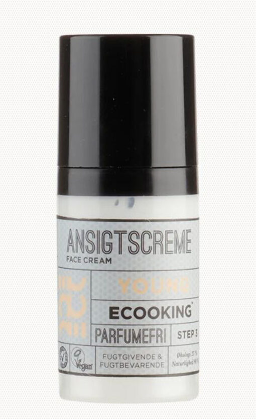 Ecooking ansigtscreme young parfumefri 30ml online shopping billigt tilbud shoppetur