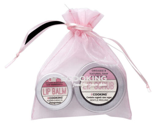 Ecooking lip sampak - lip scrub + lip balm online shopping billigt tilbud shoppetur