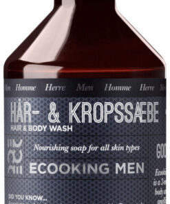 Ecooking men hår- & kropssæbe 250ml online shopping billigt tilbud shoppetur