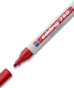 Edding paint marker 750 2-4mm rød 10 stk. online shopping billigt tilbud shoppetur