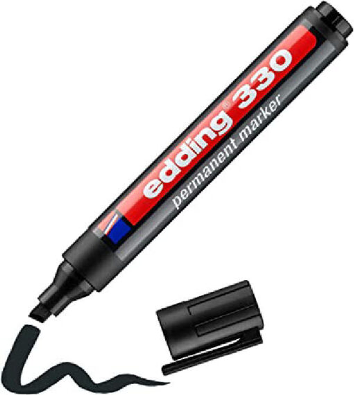 Edding permanent marker edding 330 1-5mm black 10 stk. online shopping billigt tilbud shoppetur