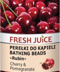 Elfa pharm fresh juice bathing beads rubin cherry & pomegranate 450g online shopping billigt tilbud shoppetur