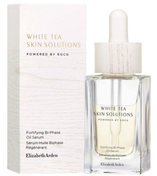 Elizabeth arden white tea skin solutions fortifying bi-phase oil serum 30ml online shopping billigt tilbud shoppetur