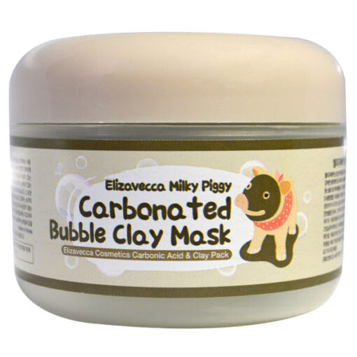 Elizavecca milky piggy carbonated bubble clay mask 100g online shopping billigt tilbud shoppetur