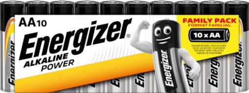 Energizer alkaline power batterier AA-LR6 10 pk online shopping billigt tilbud shoppetur