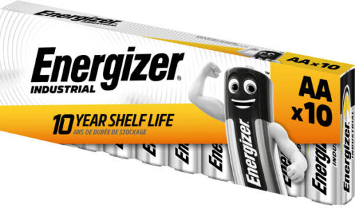 Energizer batteri industrial AA LR6 1.5V alkaline 10 stk. online shopping billigt tilbud shoppetur