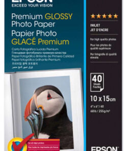 Epson premium glossy photo paper 10x15cm 40 stk. online shopping billigt tilbud shoppetur