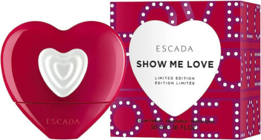 Escada eau de parfum show me love limited edition 50ml online shopping billigt tilbud shoppetur