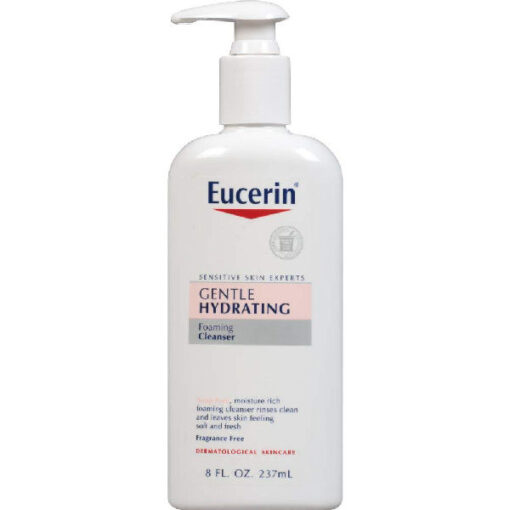 Eucerin gentle hydrating foaming cleanser 237ml online shopping billigt tilbud shoppetur