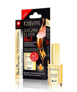 Eveline cosmetics argan elixir 8 in 1 intensely regenerating oil for curticles and nails 12ml online shopping billigt tilbud shoppetur