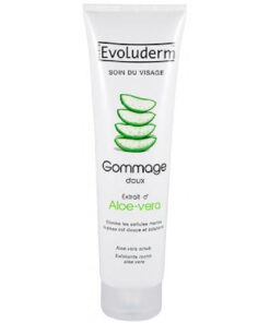 Evoluderm paris soin du visage gommage doux gentle scrub aloe vera extract 150ml online shopping billigt tilbud shoppetur