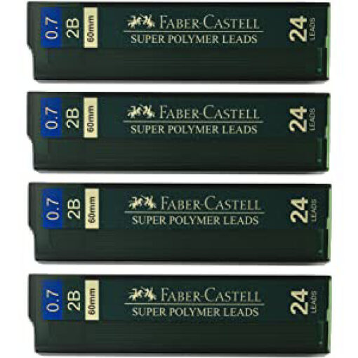 Faber-castell super polymer leads 2B 0