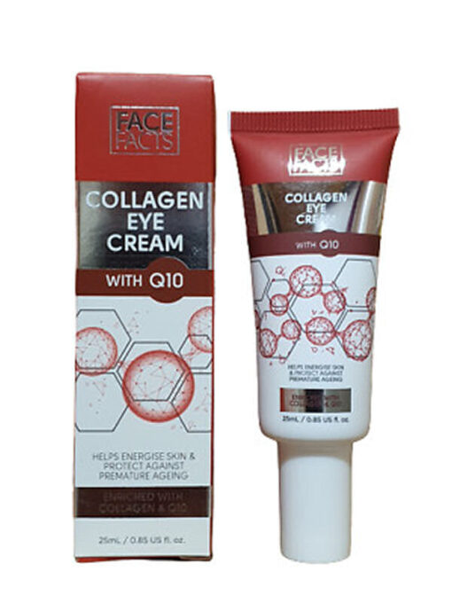 Face facts collagen eye cream with Q10 25ml online shopping billigt tilbud shoppetur