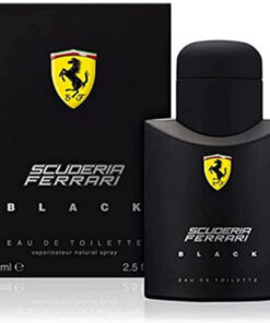 Ferrari eau de toilette scuderia ferrari black 75ml online shopping billigt tilbud shoppetur