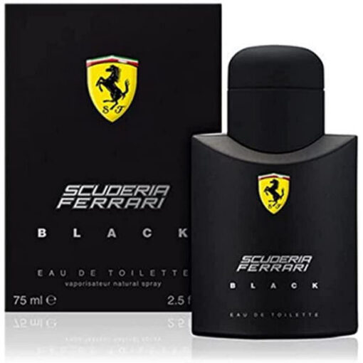 Ferrari eau de toilette scuderia ferrari black 75ml online shopping billigt tilbud shoppetur