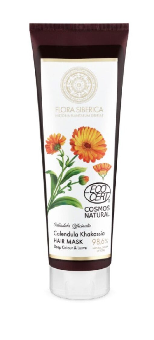 Flora siberica cosmos natural calendula khakassia hair mask 200ml online shopping billigt tilbud shoppetur