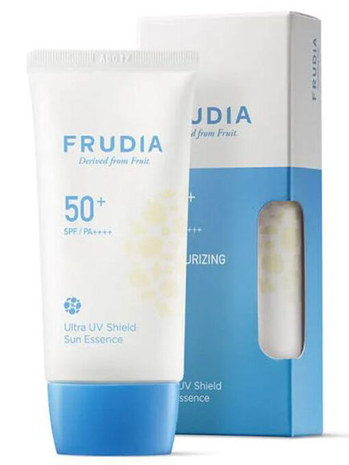 Frudia moisturizing ultra UV shield sun essence SPF50+ 50g online shopping billigt tilbud shoppetur