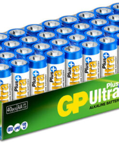 GP ultra plus alkaline battery AA LR6 1.5V 40 stk. online shopping billigt tilbud shoppetur