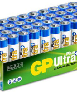 GP ultra plus alkaline battery AAA LR6 1.5V 40 stk. online shopping billigt tilbud shoppetur