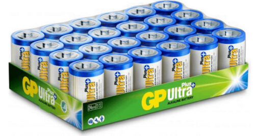 GP ultra plus alkaline battery LR20 1.5V 24 stk. online shopping billigt tilbud shoppetur