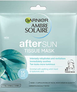 Garnier ambre solaire face after sun tissue mask 32g online shopping billigt tilbud shoppetur