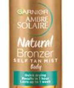 Garnier ambre solaire natural bronzer self tan mist body apricot oil light 150ml online shopping billigt tilbud shoppetur