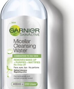 Garnier skinactive micellar cleansing water combination & sensitive skin 400ml online shopping billigt tilbud shoppetur