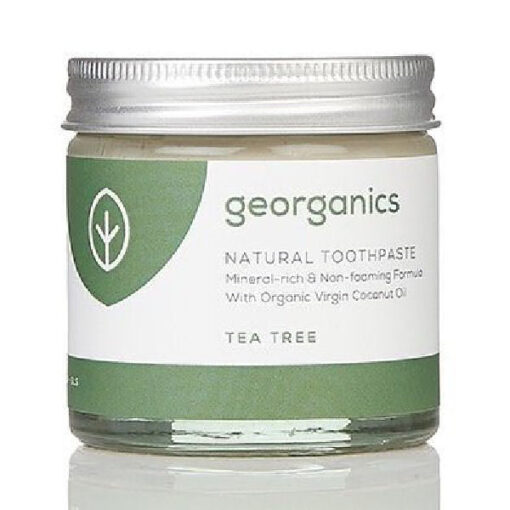 Georganics natural toothpaste tea tree 60ml online shopping billigt tilbud shoppetur