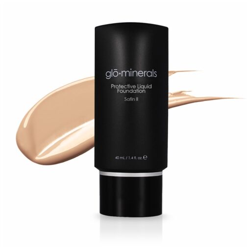 Glo minerals Protective liquid foundation satin ll Natural 40ml online shopping billigt tilbud shoppetur