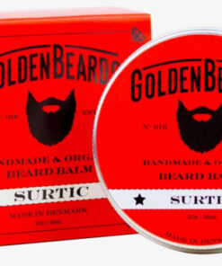 Golden beards handmade & organic beard balm surtic 30ml online shopping billigt tilbud shoppetur