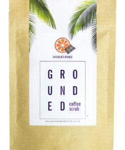 Grounded coffee scrub chocolate orange 200g online shopping billigt tilbud shoppetur