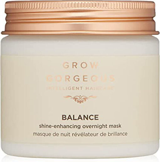 Grow gorgeous intelligent haircare balance shine-enhancing overnight mask 200ml online shopping billigt tilbud shoppetur