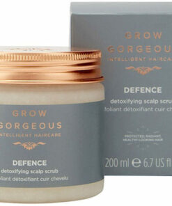 Grow gorgeous intelligent haircare defence detoxifying scalp scrub 200ml online shopping billigt tilbud shoppetur