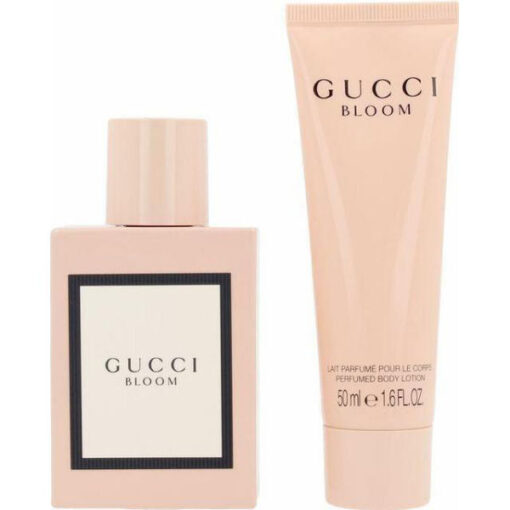 Gucci beauty gaveæske bloom eau de parfum 50ml + perfumed body lotion 50ml online shopping billigt tilbud shoppetur