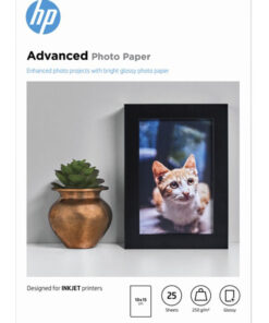 HP advanced photo paper 10x15cm 250g 25 stk. online shopping billigt tilbud shoppetur