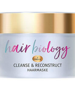 Hair biology cleanse & reconstruct intensiv reparierende haarmaske 160ml online shopping billigt tilbud shoppetur