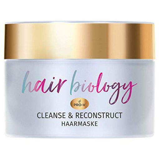 Hair biology cleanse & reconstruct intensiv reparierende haarmaske 160ml online shopping billigt tilbud shoppetur