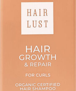 Hairlust hair growth & repair for curls organic certified hair shampoo 250ml online shopping billigt tilbud shoppetur