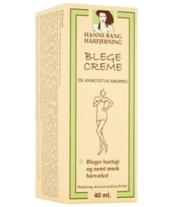 Hanne bang hårfjerning blegecreme til ansigtet og kroppen 40ml online shopping billigt tilbud shoppetur