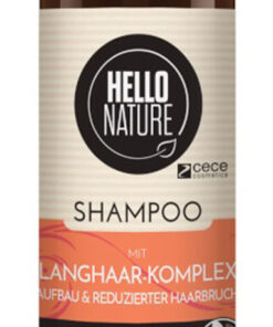 Hello nature shampoo mit langhaar-komplex 300ml online shopping billigt tilbud shoppetur