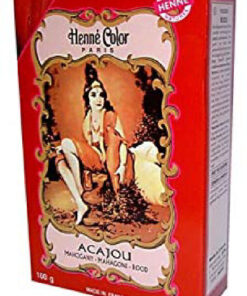 Henné color paris acajou mahogany 100g online shopping billigt tilbud shoppetur